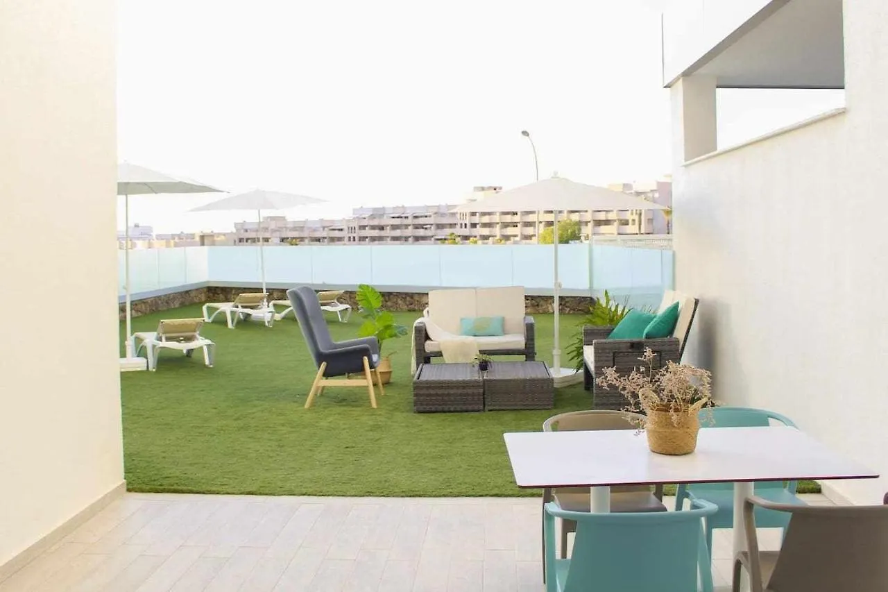 Ocean Garden Suite 108 Con Jardin Privado Y Vista Al Mar Costa Adeje  Costa Adeje (Tenerife)
